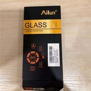 Ailun Gold and Black Glass Screen Protector